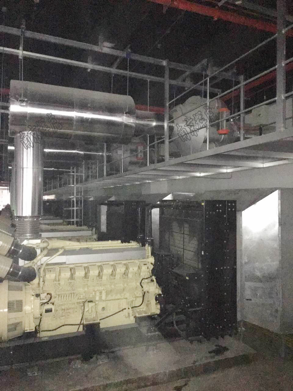 武漢某電子公司發(fā)電機組尾氣治理